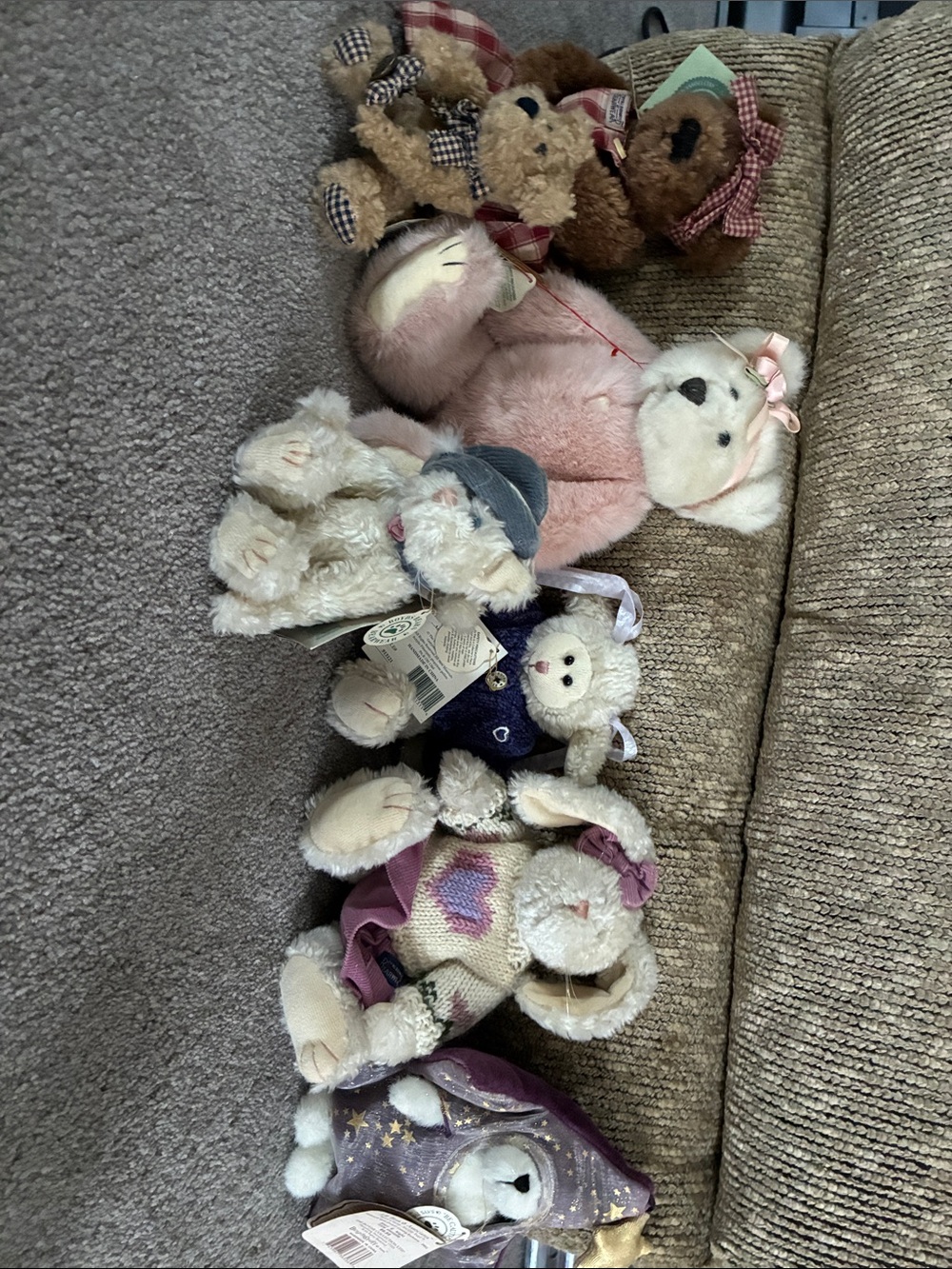 Assorted Boyds Bears Plush